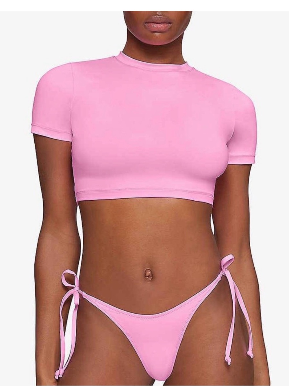 SKIMS Recycled Swim T-Shirt | Light Pink | Size M | NWT #312